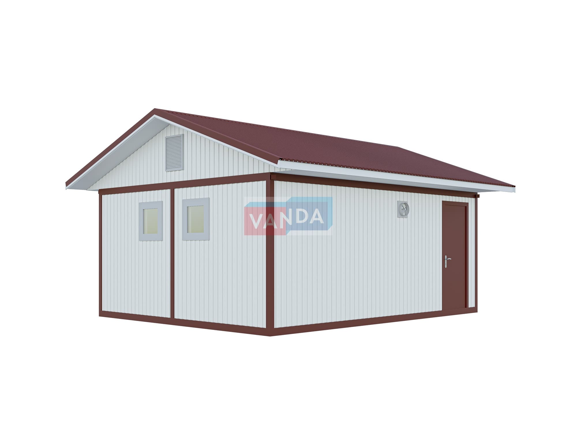 Проект сантехнического модуля 6.0x4.8